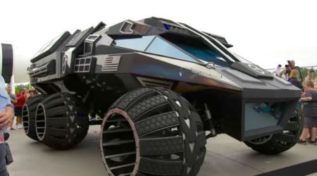 NASA unveils futuristic Mars rover concept
