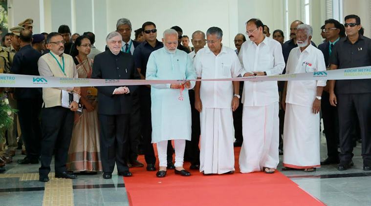 Kochi Metro, Narendra Modi, Kerala
