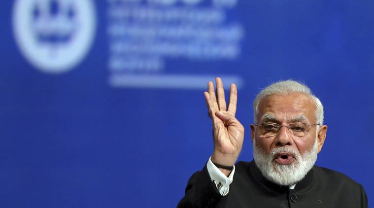 PM Narendra Modi, India-Russia, Vladimir Putin, Paris climate agreement, UN climate deal, US withdraws-Paris climate deal, india news, global warming, indian express