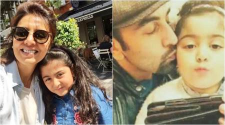 Neetu Kapoor shares a photo with granddaughter Samara and fans claim she is maamu Ranbir Kapoor’s copy. See photo