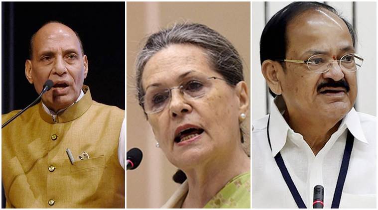 presidential polls, presidential polls 2017, india president, sitaram yechury, sonia gandhi, rajnath singh, venkaiah naidu, india news