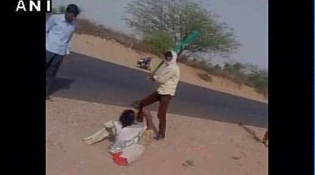 Rajasthan: Two arrested for thrashing mentally-challenged woman