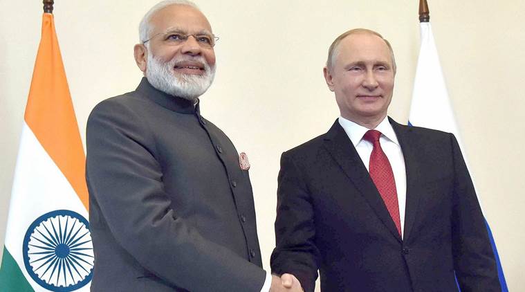 Modi in russia, Narendra Modi in russia, India, Russia, Narendra Modi, Vladimir putin
