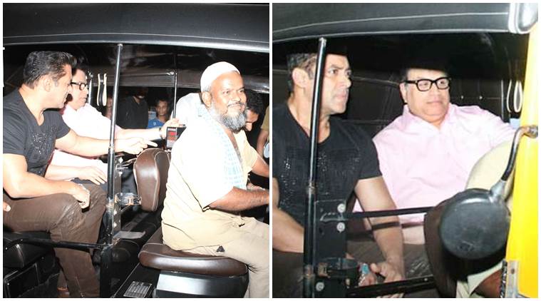 Salman Khan, Salman Khan auto ride, Salman, Salman Khan latest photos, Salman Khan auto fare