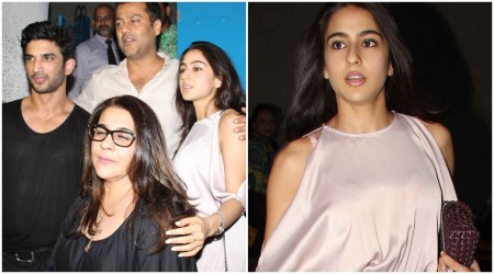 Sara Ali Khan's late night dinner with Sushant Singh Rajput confirms her Bollywood debut. See photos