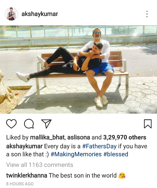 Akshay Kumar, Aarav kumar, fathers day, Akshay Kumar fathers day, Twinkle Khanna, Akshay aarav, Akshay aarav images