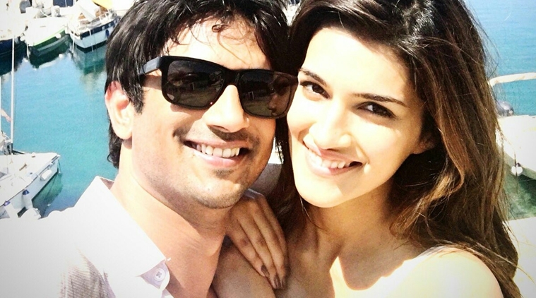 Image result for sushant and kriti sanon
