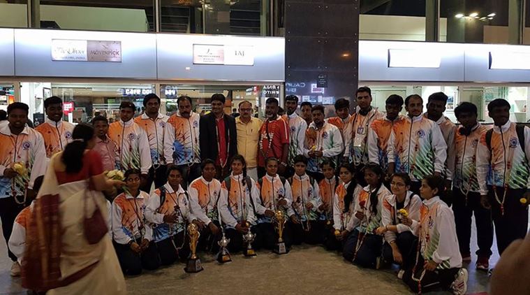 Indian men, women Throwball teams clinch gold in World Games - The Indian Express