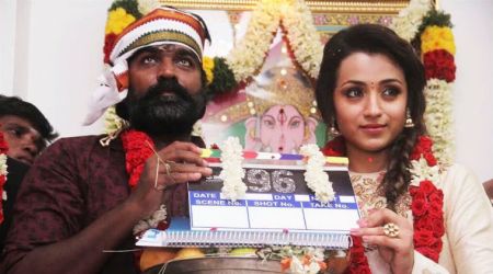 Trisha, Vijay Sethupathi’s 96 goes on floors. See photos