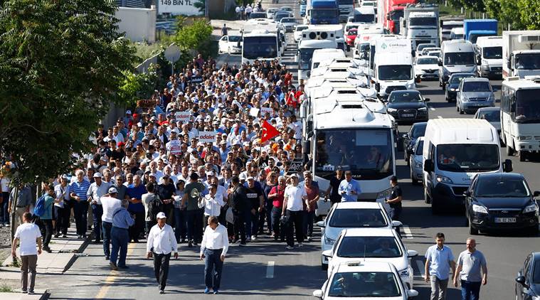 Erdogan, Turkey, Turkey second coup, Tayyip Erdogan, Kemal Kilicdaroglu, justice march, Enis Berberoglu, turkey journalist jail,  Enis Berberoglu turkey, Turkey referendum, turkey coup, turkey failed coup, AKP turkey, latest news, latest world news