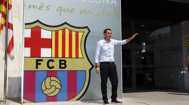 Ernesto Valverde, valverde, luis enrique, enrique, barcelona, barca, barcelona manager, football, sports news, indian express