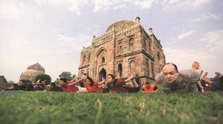 International Yoga Day 2017: Delhi refuses to let rain dampen celebrations