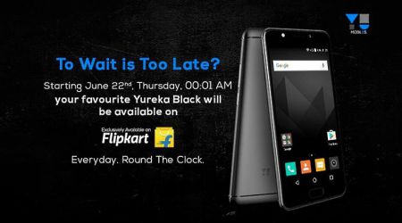 YU Yureka Black to go on open sale from June 22 on Flipkart