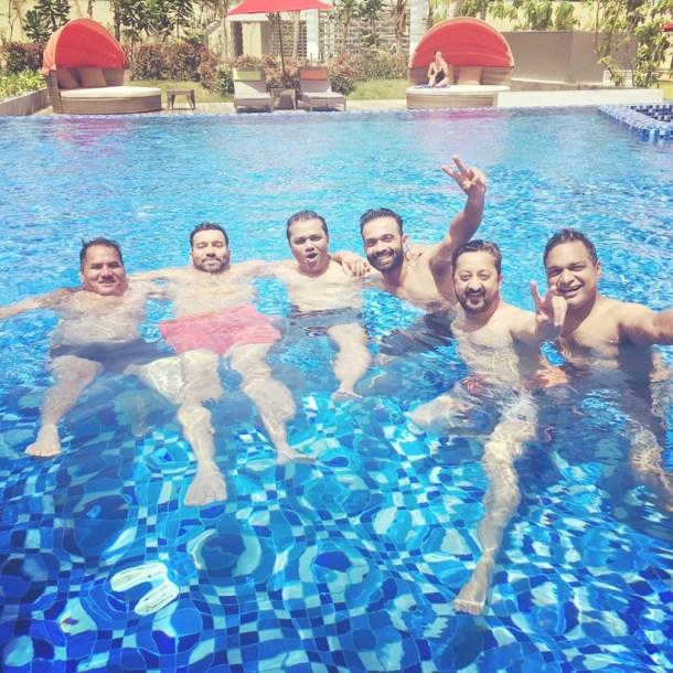 Virat Kohli & Co. off the field, see pics