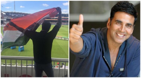 Akshay Kumar apologises for violating the code of conduct for National Flag at the ICC Women’s World Cup 2017