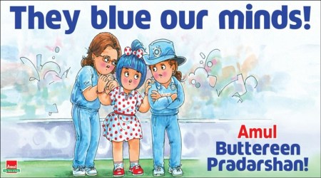 ‘They blue our minds’, Amul celebrates the spirit of Indian women cricket team