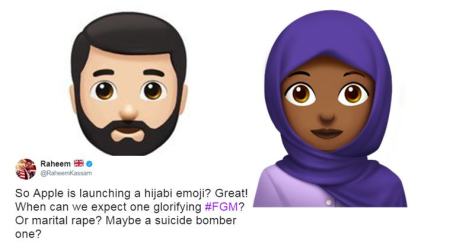 Apple introduces hijab emoji, racist tweets flood Twitter