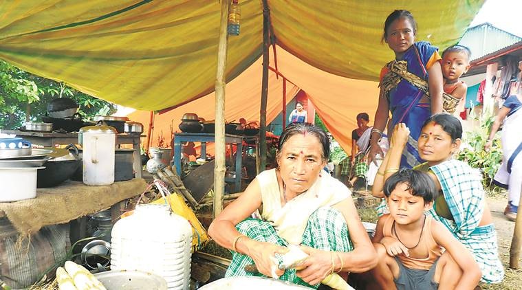 assam floods, assam flood situation,  bhramaputra river, assam  flood deaths, assam homeless, latest news, indian express, india news