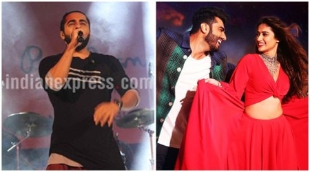 Mubarakan: Ayushmann Khurrana follows Ranveer Singh, sings ‘Hawa Hawa’ for buddy Arjun Kapoor with a twist. Watch video