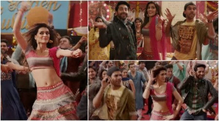 Bareilly Ki Barfi song Sweety Tera Drama: Kriti Sanon, Ayushmann Khurrana, Rajkummar Rao try some ‘desi thumkas’. Watch video