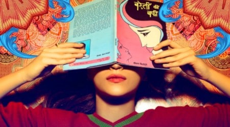 Bareilly Ki Barfi first look poster: Kriti Sanon is reading a book leaving Ayushmann Khurrana and Rajkummar Rao excited. See photo