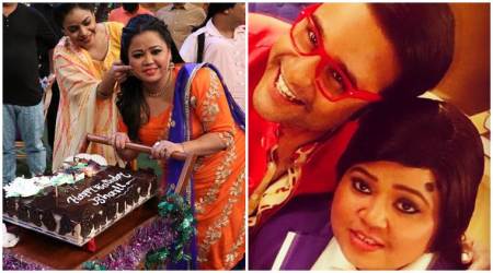 Bharti Singh celebrated her birthday on The Kapil Sharma Show, Krushna Abhishek, Haarsh Limbachiyaa wished her too. See photos