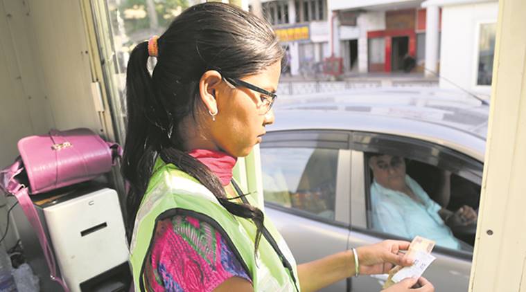 chandigarh, traffic, motorist, indian express news