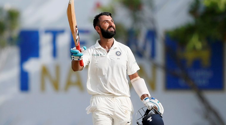 Cheteshwar Pujara, Pujara records, Hardik Pandya, India vs Sri Lanka, Ind vs SL, India tour of Sri Lanka 2017, Cricket news, Indian Express