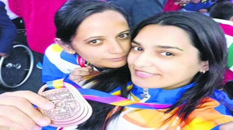 World Para Athletics Championships in London, Karam Jyoti Dalal bronze medal at World Para Athletics Championships in London, Karam Jyoti Dalal Discus Throw, Sports News, Indian Express News 