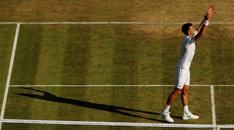 Wimbledon 2017, Novak Djokovic, Gilles Muller, Adrian Mannarino, Rafael Nadal, Jelena Ostapenko, Johanna Konta, Tennis news, sports news, indian express