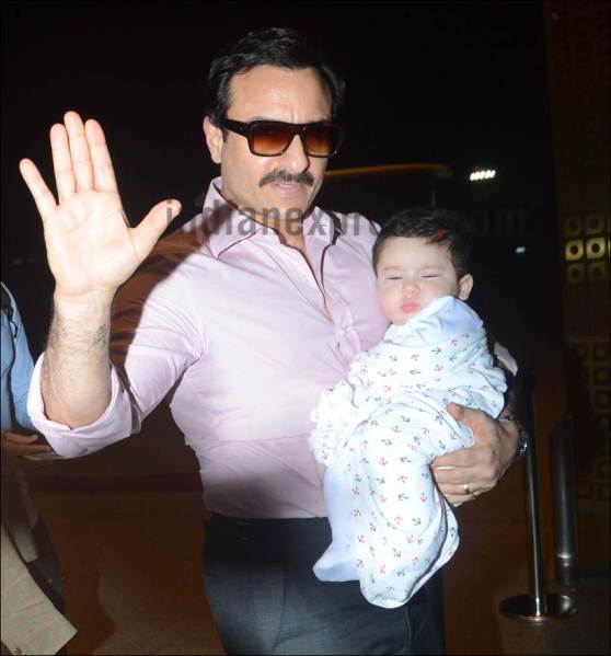 saif ali khan kareena switzerland, saif taimur images, taimur vacation, taimur age
