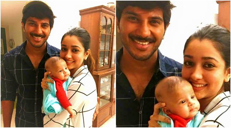 Dulquer salmaan, dulquer salmaan baby, dulquer salmaan daughter pics, dulquer salmaan daughter maryam,