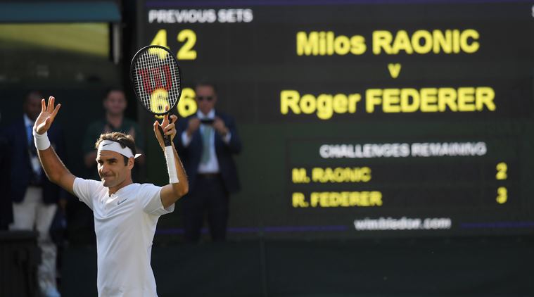 roger federer, wimbledon 2017, milos raonic, federer vs raonic