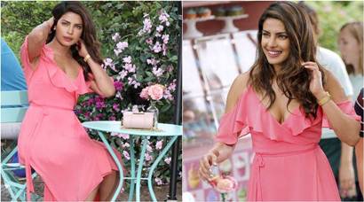 Priyanka Chopra’s photos from sets of her third Hollywood film ‘Isn’t It Romantic’ are forcing us to think about the plot