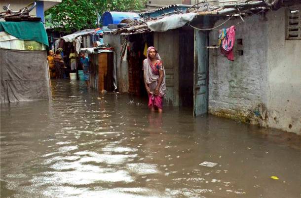 ahmedabad flood, gujarat flood, gujarat flood relief, vijay rupani, vijay rupani on floods, gujarat waterlogging, gujarat flood pictures