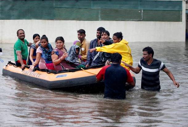 ahmedabad flood, gujarat flood, gujarat flood relief, vijay rupani, vijay rupani on floods, gujarat waterlogging, gujarat flood pictures