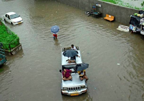 ahmedabad flood, gujarat flood, gujarat flood relief, vijay rupani, vijay rupani on floods, gujarat waterlogging, gujarat flood pictures