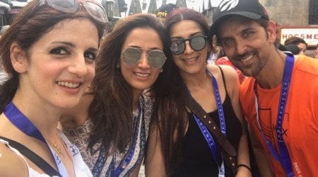 Ex-couple Hrithik Roshan and Sussanne Khan take sons on a vacation and continue to give us family goals, see photos