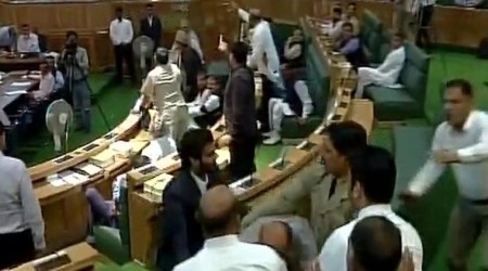 Ruckus in J&K Assembly as MLAs discuss resolution to implement GST