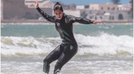 Watch: Katrina Kaif is thrilled as she goes surfing in Morocco