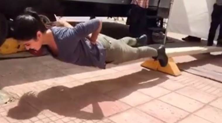 katrina kaif, katrina kaif salman khan, katrina kaif push ups, katrnia kaif workout, katrina kaif videos