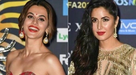 IIFA 2017: Katrina Kaif or Taapsee Pannu - who carried the red and gold combination better?