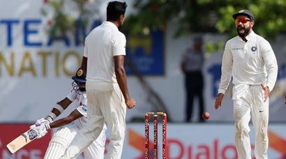 India blow Sri Lanka away in opening Test at Galle, relive the 1st Test in pictures