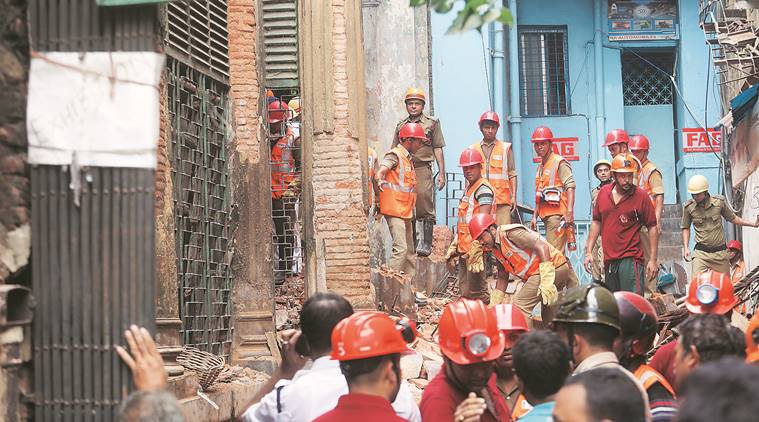 kolkata building collapse, bowbazar building collapse, kolkata building collapse death, Kolkata Municipal Corporation