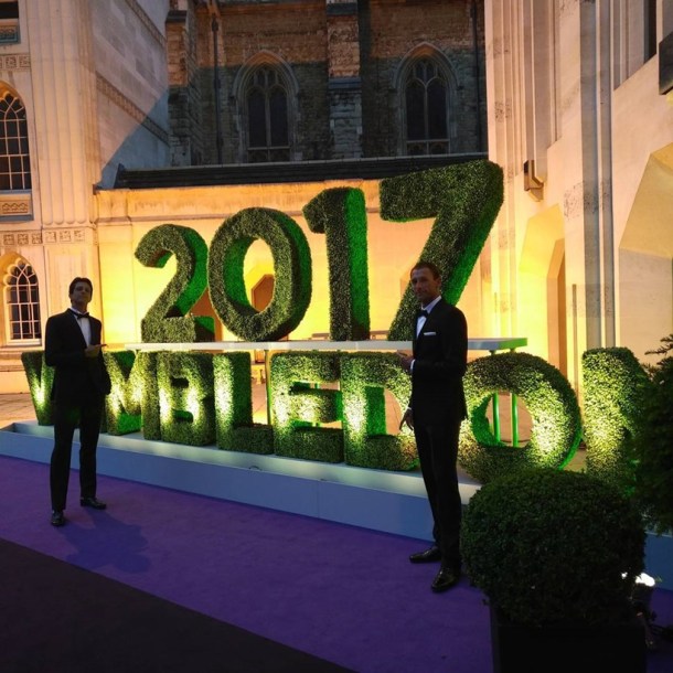 Wimbledon gala, wimbledon champions dinner, wimbledon dinner pics, federer mirka pics, federer muguruza pics, wimbledon gala photos, wimbledon party photos, wimbledon photos, tennis photos