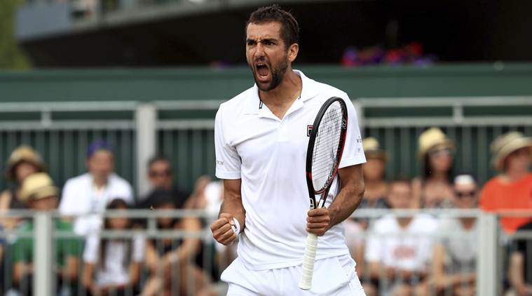 Marlin Cilic, Wimbledon 2017, Indian Express