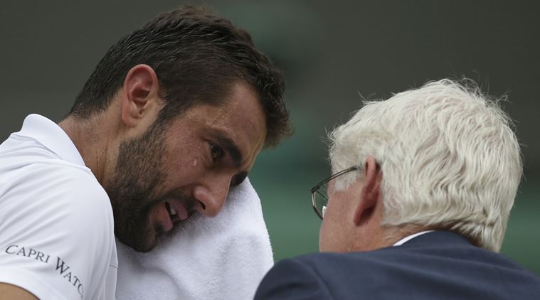 Wimbledon final, Federer, Marin Cilic, Wimbledon, Roger Federer, Federer Wins, Sports News, Latest Sports News, Indian Express, Indian Express News