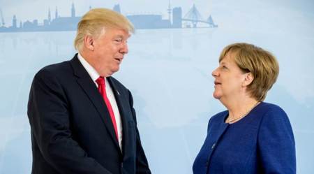 Angela Merkel,  Donald Trump call for tougher U.N. sanctions against North Korea