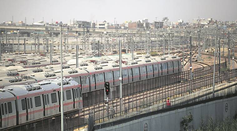 delhi, delhi metro, delhi metro shutdown, latest news, india news, indian express