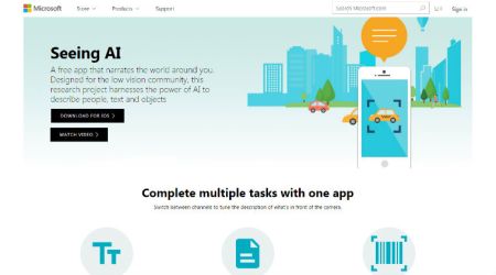 Microsoft’s Seeing AI iPhone app will narrate the world for blind